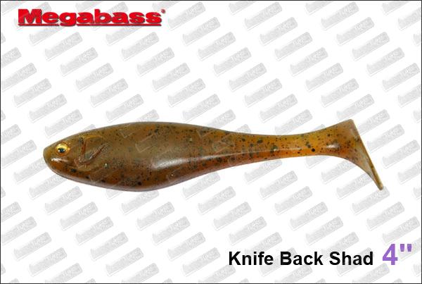 MEGABASS Knife Back Shad 4''