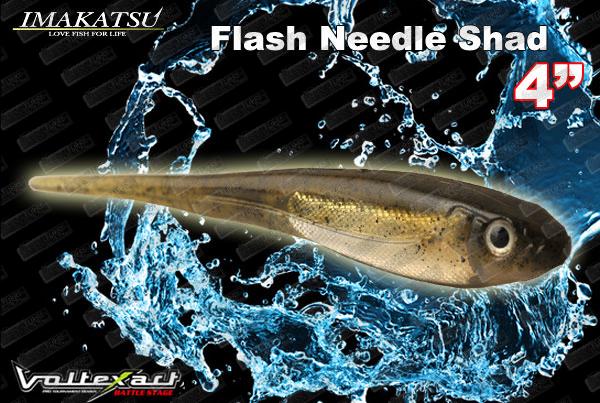 IMAKATSU Flash Needle Shad 4''