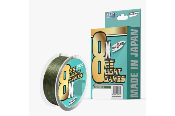 Tresse ASSO Light Game 8X PE