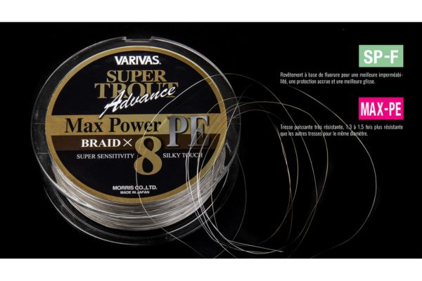 VARIVAS Super Trout Advance ''Max Power PE ''