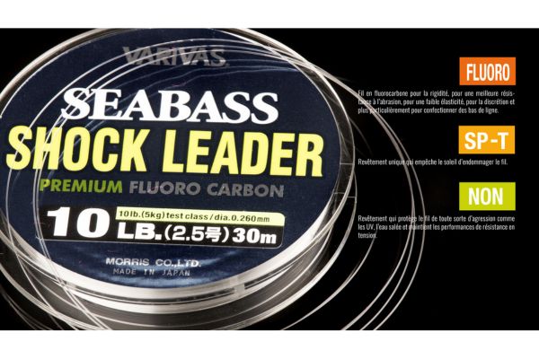 VARIVAS Seabass Shock Leader Fluoro