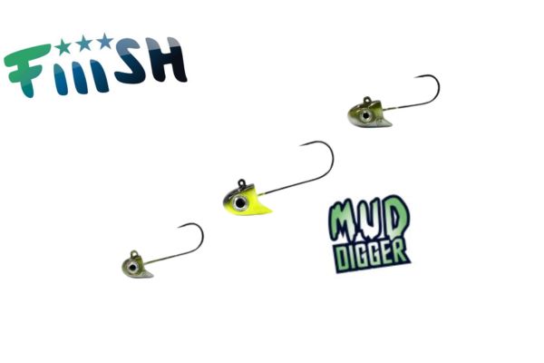 FIIISH Mud Digger Cabeza Plomada
