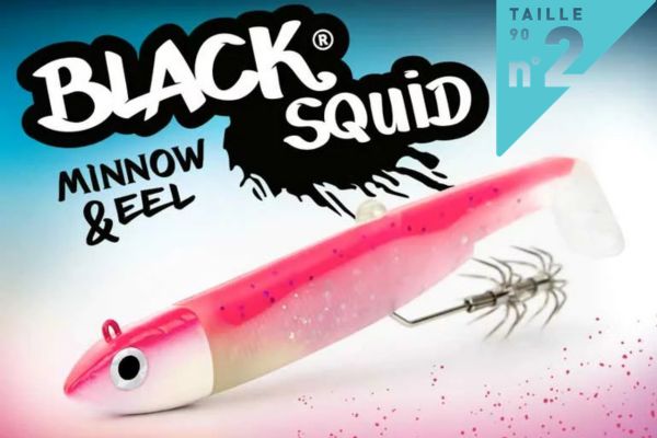 FIIISH Black Minnow Squid N°2 90mm