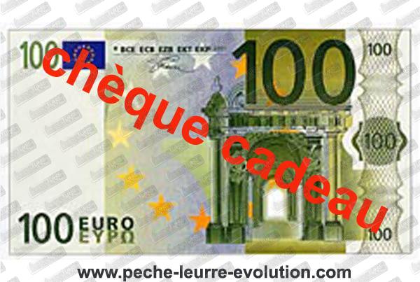 Chèque cadeau de 100 Euros
