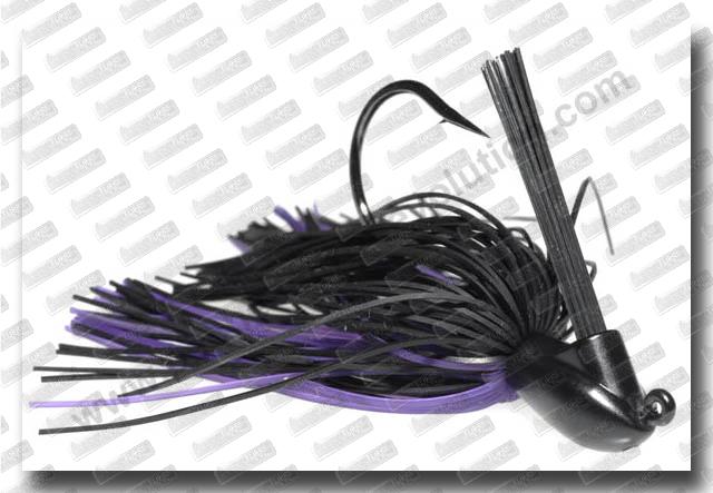 KEITECH Rubber jig Model I 1/4oz (7g) 005 Black Purple