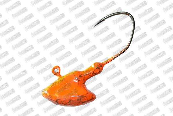 ULTIMATE FISHING Vertil One 11g-1/0 #Nervure Orange Fluo 