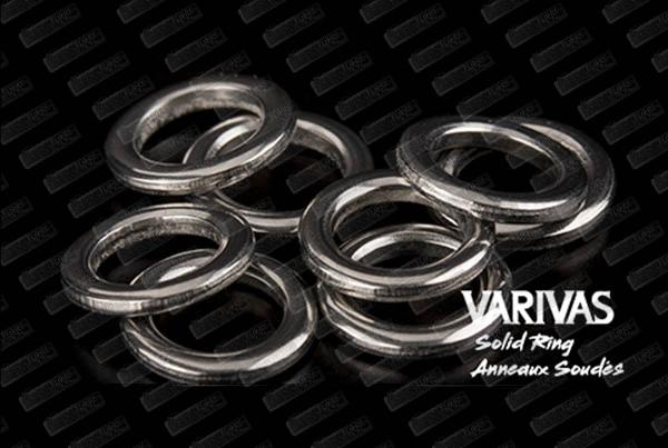 VARIVAS Solid Ring #6.0mm - 330lb (X8)