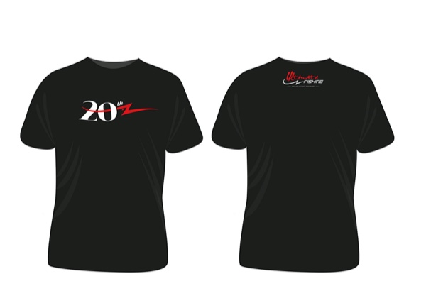 ULTIMATE FISHING Tee Shirt 20th #XL