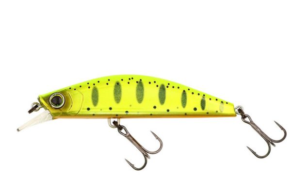 DUEL Hardcore Trout Heavy Flat (S) 60mm #HGYM Holo. Gold Trout