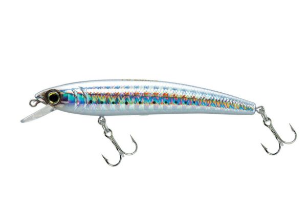 YO-ZURI Pin's Minnow Floating (F) 50mm #HSR Dos Blanc