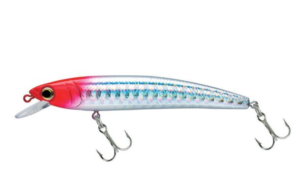  YO-ZURI Pin's Minnow Floating (F) 50mm #RH Tête Rouge