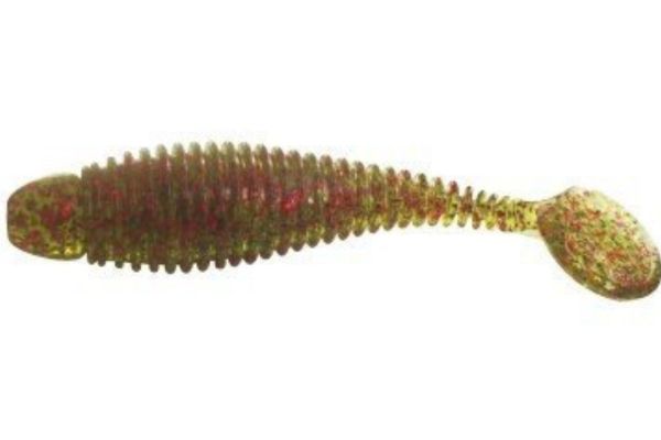 LUNKER CITY Grubster 2,75'' 70mm #144 Watermelon Red Flake