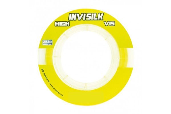 Nylon ASSO Invisilk 150m Jaune 0,18mm