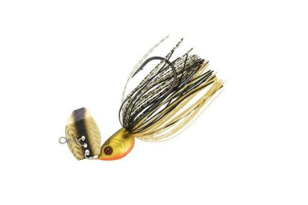 SAKURA Cajun Bladed Jig 1/2oz #JC14 Black & Gold