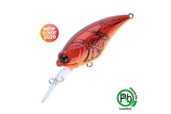 SAKURA Crankit +3 DR 62 #204 Red Craw