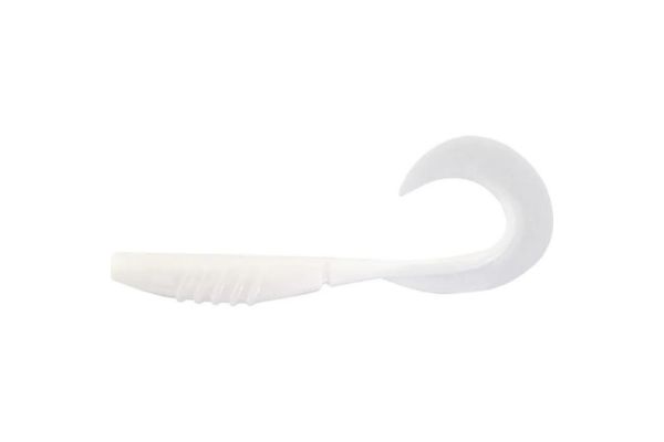 MEGABASS X Layer Curly 3.5'' #Solid White