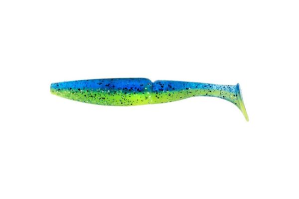 SAWAMURA One Up Shad 5'' #103 Blue Gold Glitter