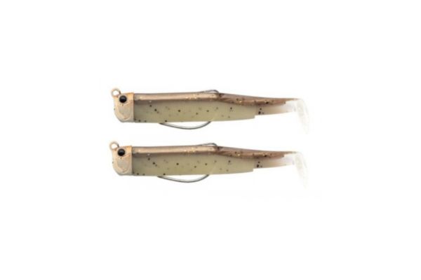FIIISH Black Minnow N°2 90mm DOUBLE COMBO Pug 7g #Light Sand Goby