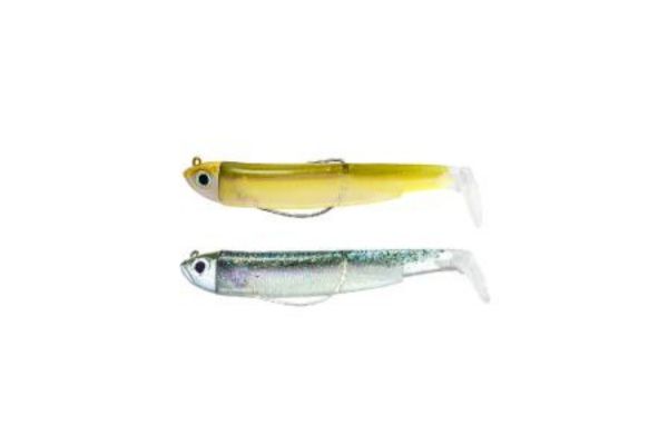 FIIISH Black Minnow N°3 120mm DOUBLE COMBO Shore 12g #Ghost Minnow+Wakasagi