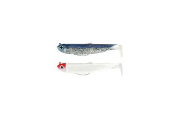 FIIISH Black Minnow N°3 120mm DOUBLE COMBO Shore 12g #Barracuda Blue+White / Red Head