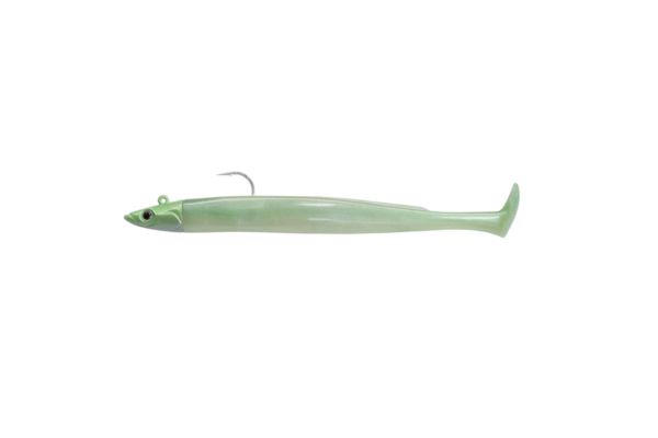 FIIISH Crazy Paddle Tail N°4 180mm COMBO OffShore 35g Pearl Green