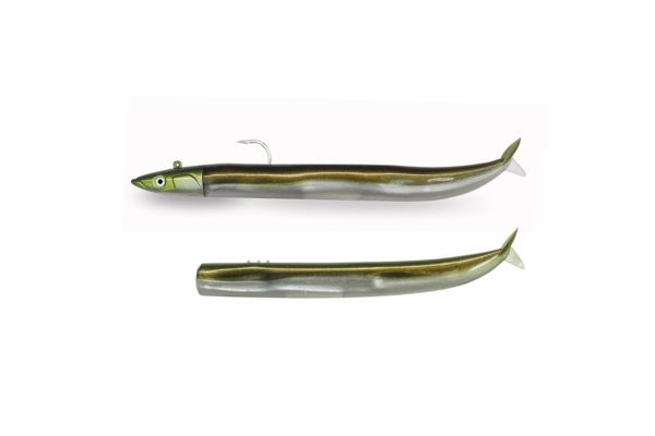 FIIISH Crazy Sand Eel N°4 180mm COMBO X-Deep 55g Khaki