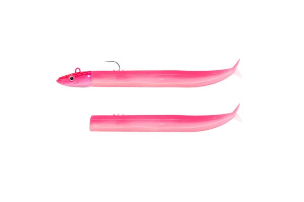 FIIISH Crazy Sand Eel N°5 220mm COMBO OffShore 60g Fluo Pink