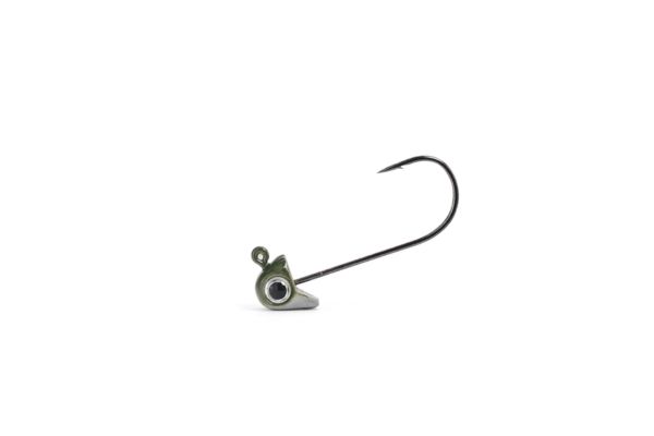 FIIISH Mud Digger Têtes Plombées N°2 90mm Ultra Light 3g Khaki X2