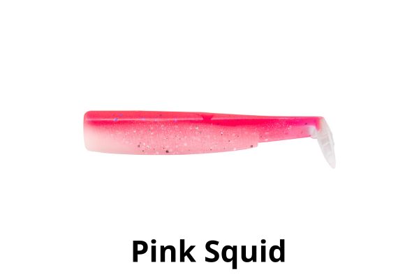 FIIISH Black Minnow Squid N°2 90mm CORPS (x3)  #Pink Squid